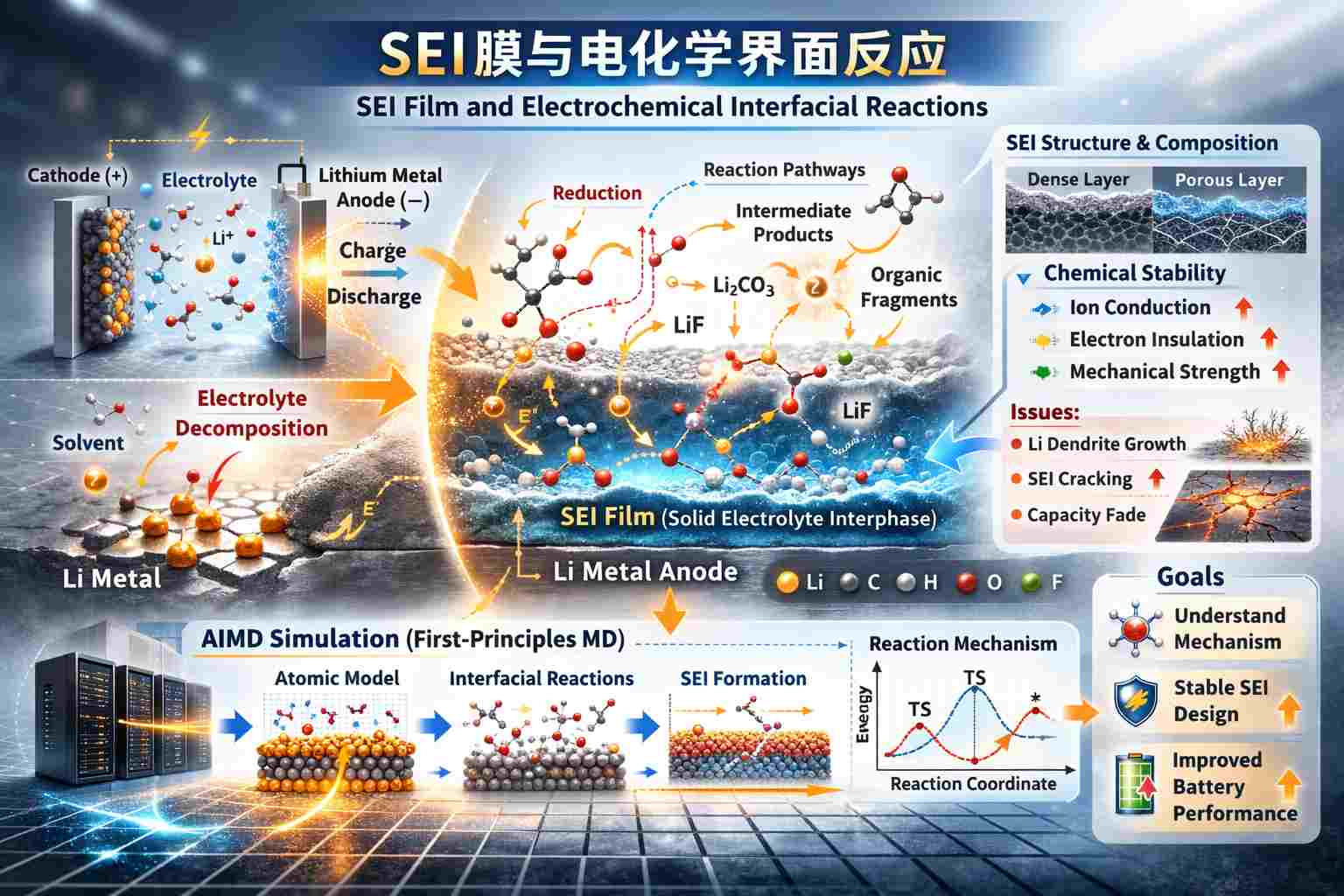 SEI膜与电化学界面反应模拟.jpg