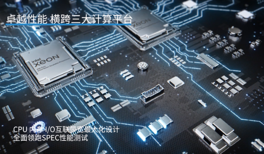 浪潮信息NF5280G7横跨三大计算平台
