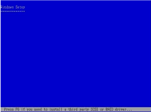 手工安装Windows Server 2003操作系统步骤-加载raid驱动