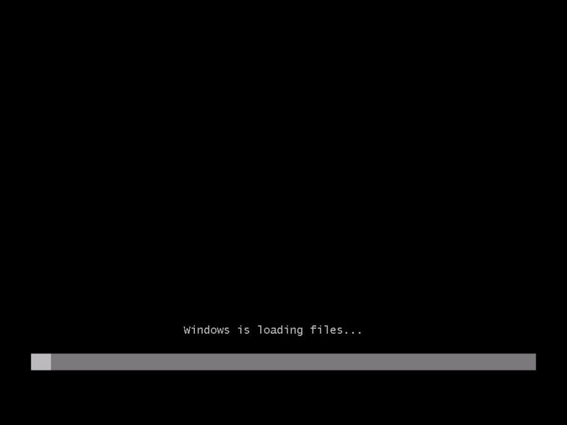 手工安装Windows Server 2008操作系统步骤1