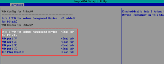 Intel Virtual RAID开关1